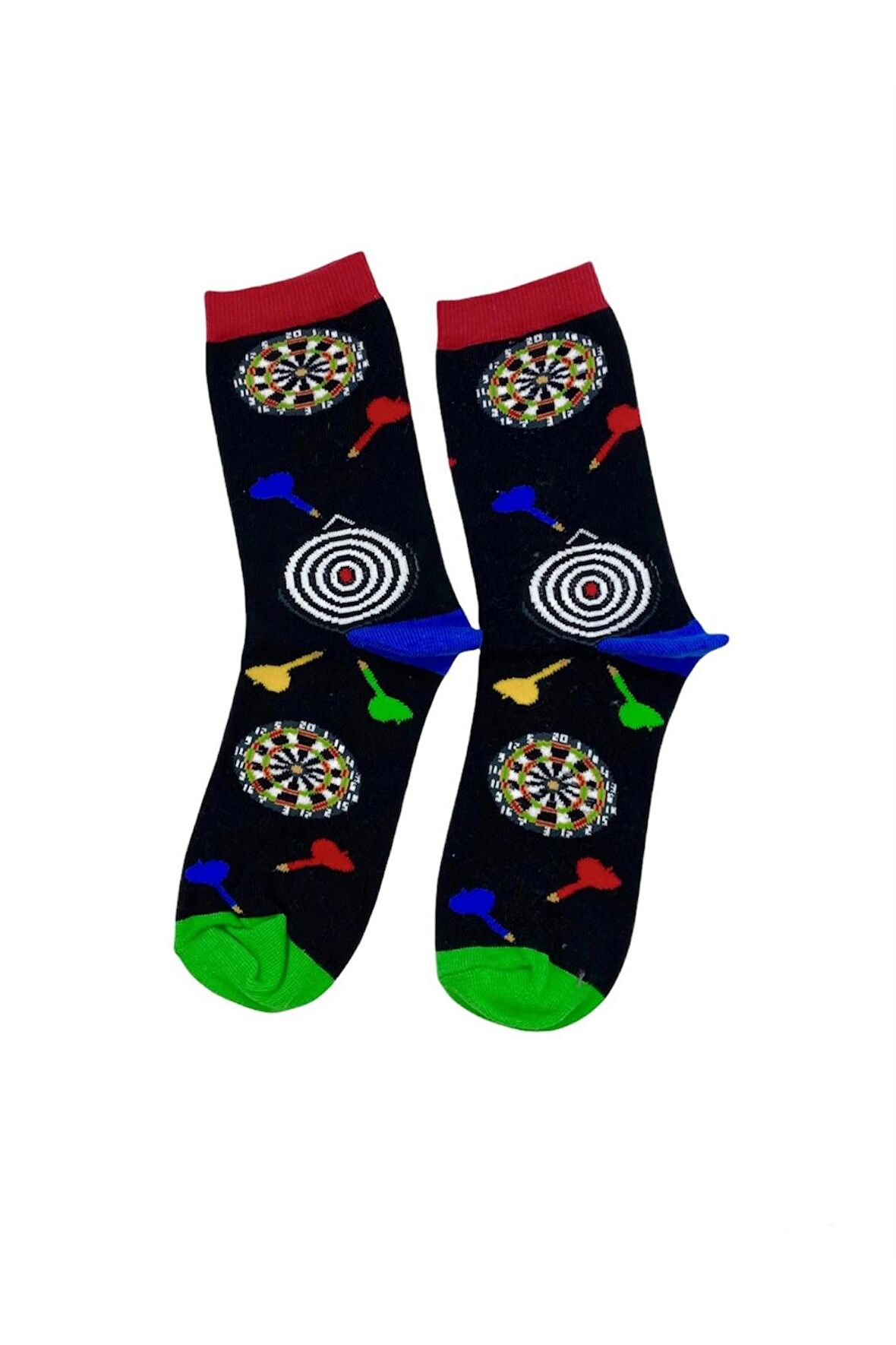 Renkli Eğlenceli Unisex Tek'Li Çorap W-0072