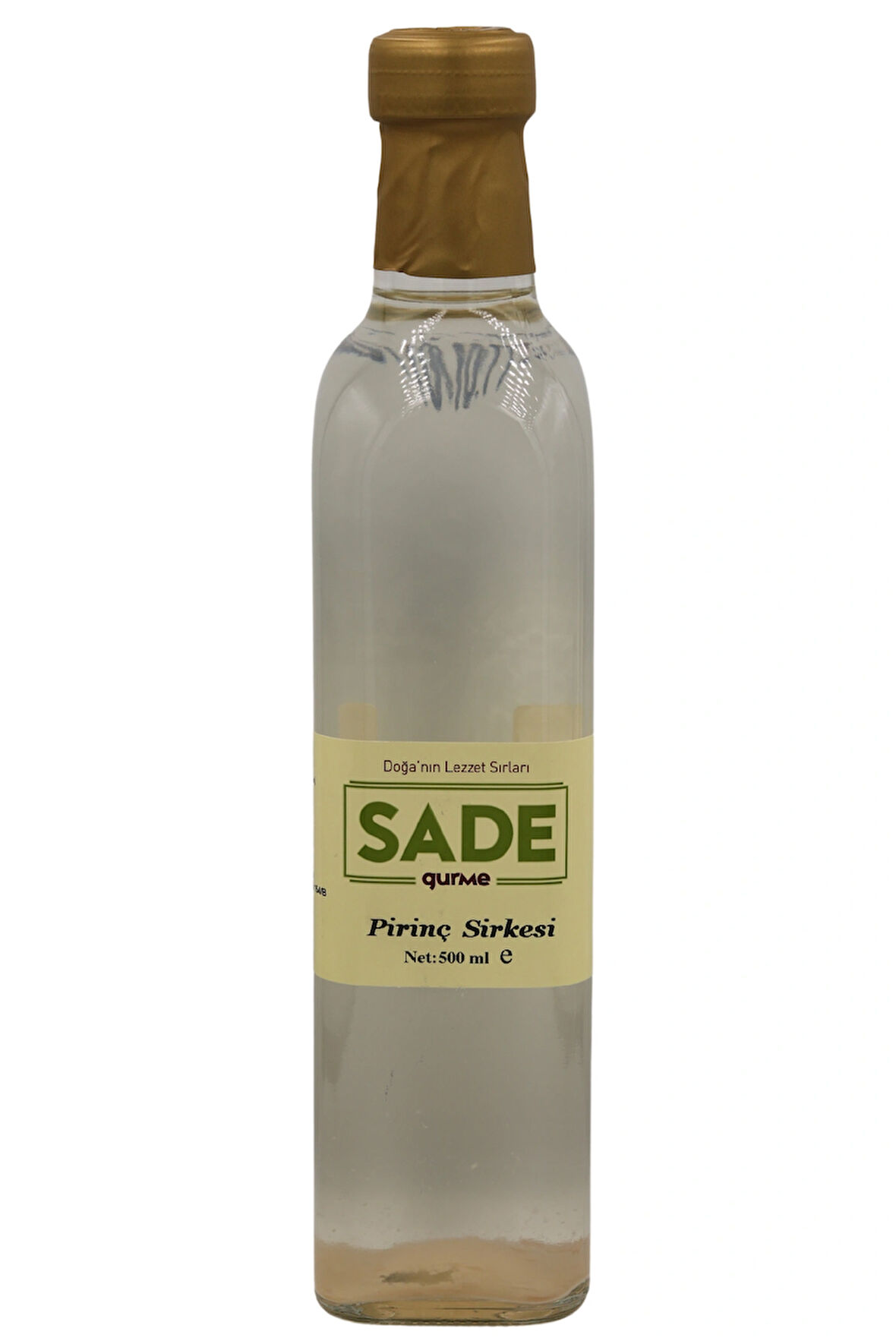 Sade Gurme Pirinç Sirkesi 500 ML