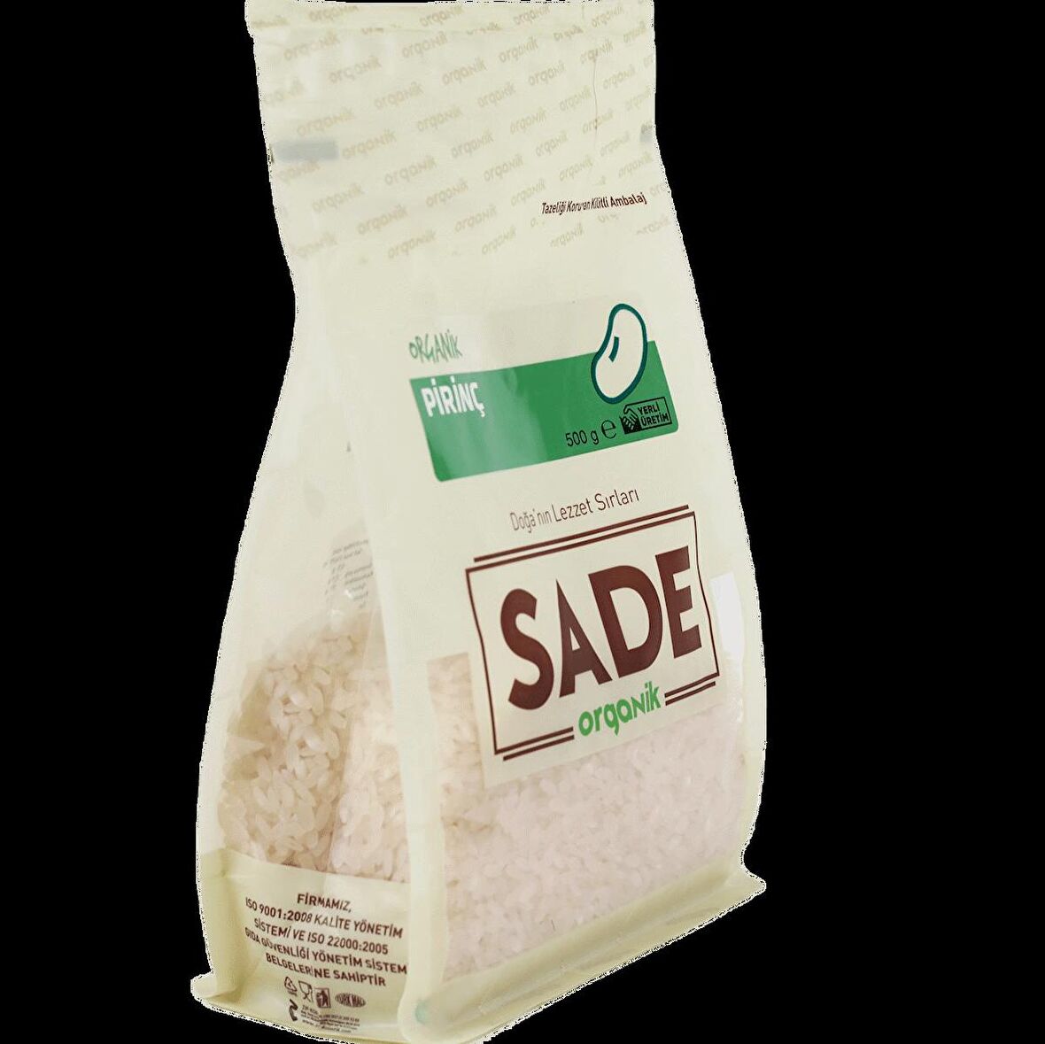 Sade Organik Pirinç 500 gr