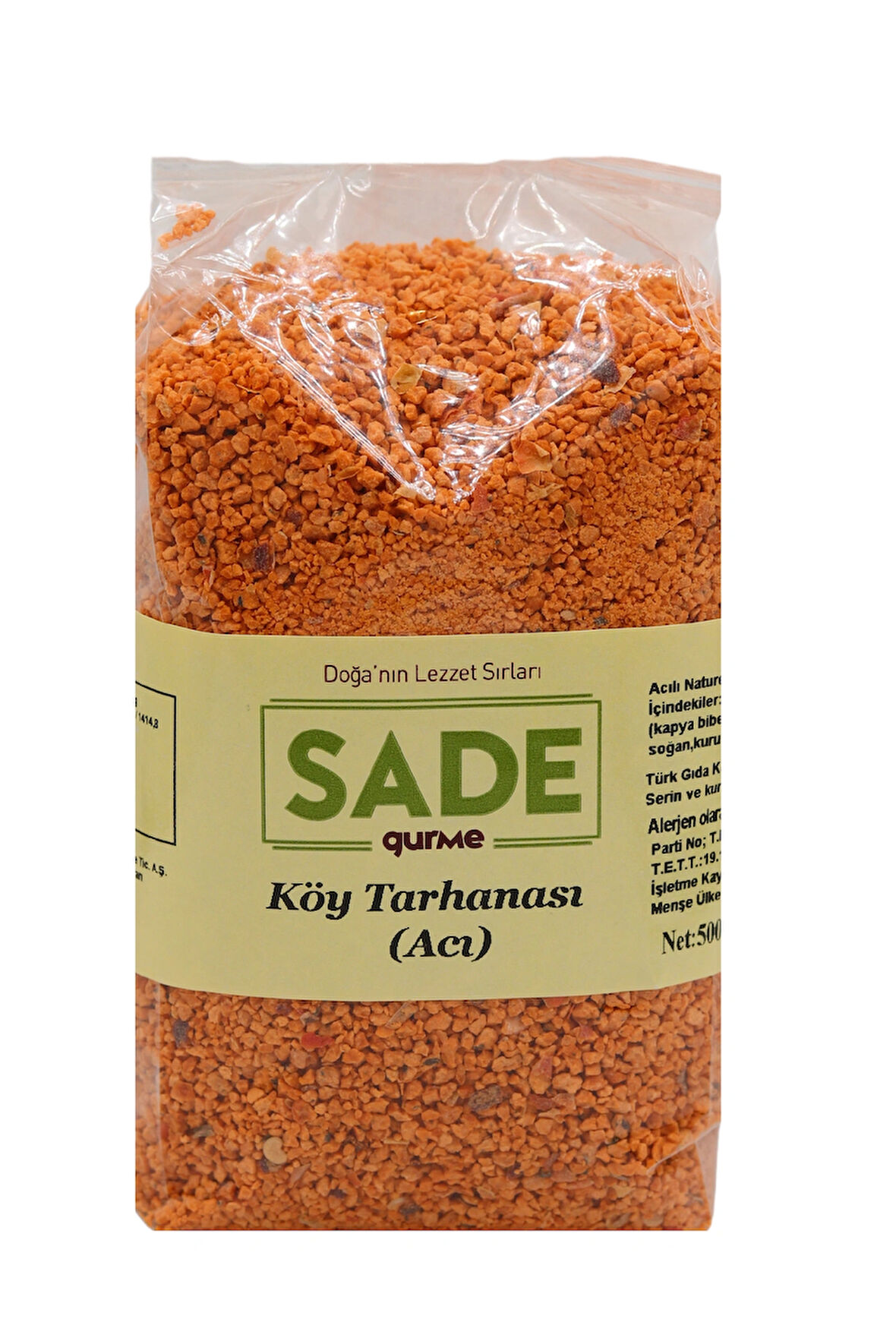 Köy Tarhanası Acı 500 gr