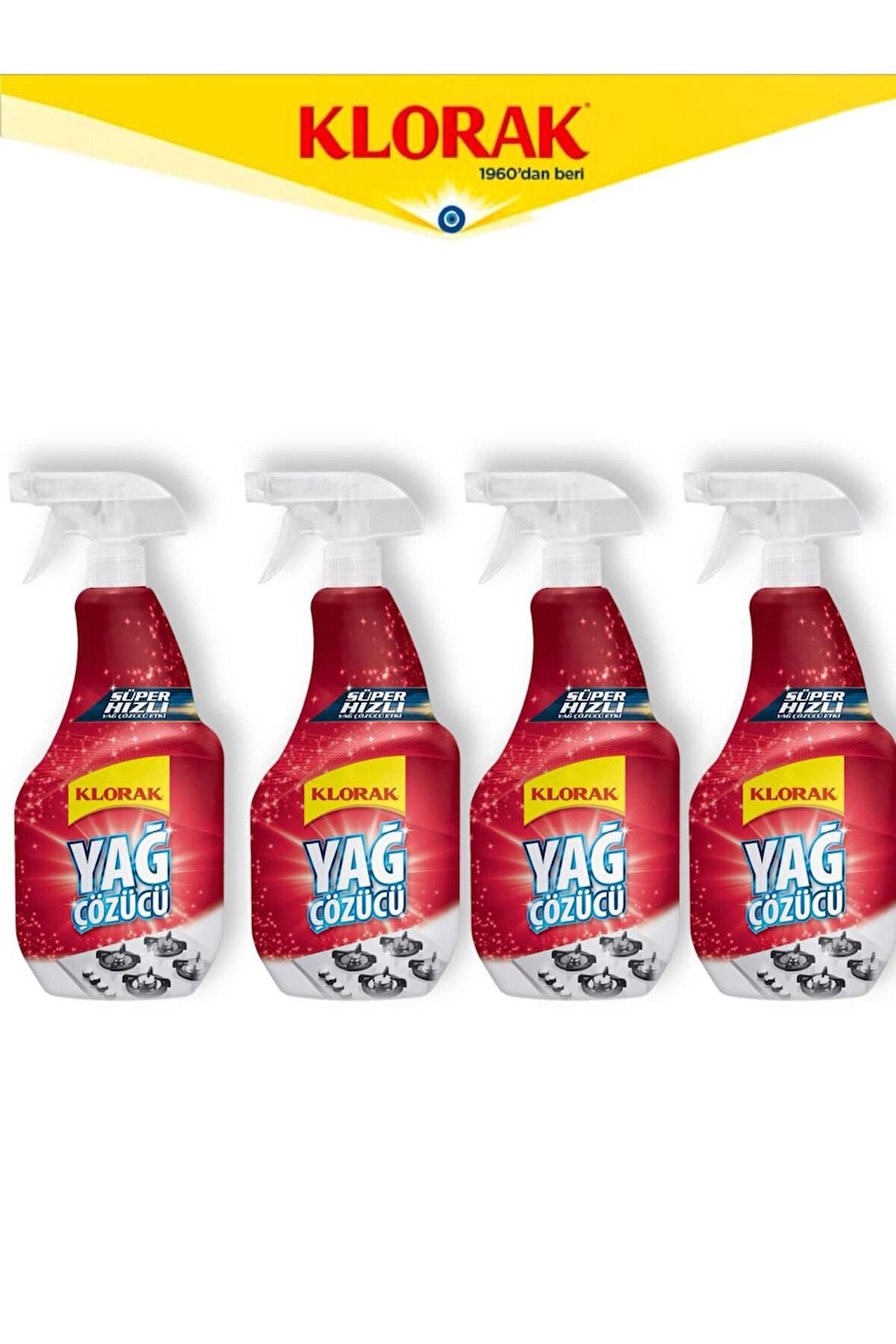 YAĞ ÇÖZÜCÜ 750 ML 4 Adet