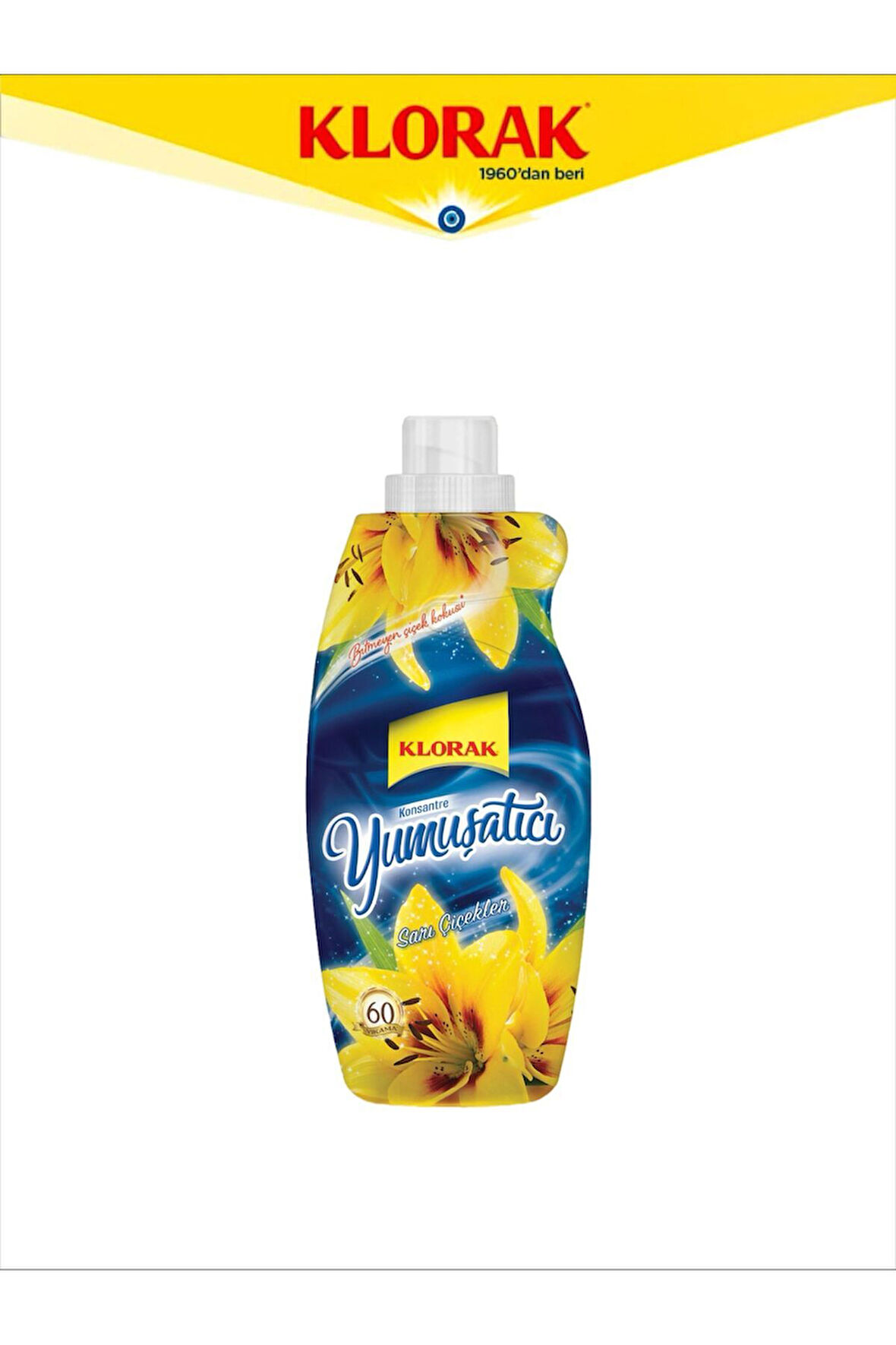Konsantre Yumuşatıcı Sarı Çiçekler 1440 ml