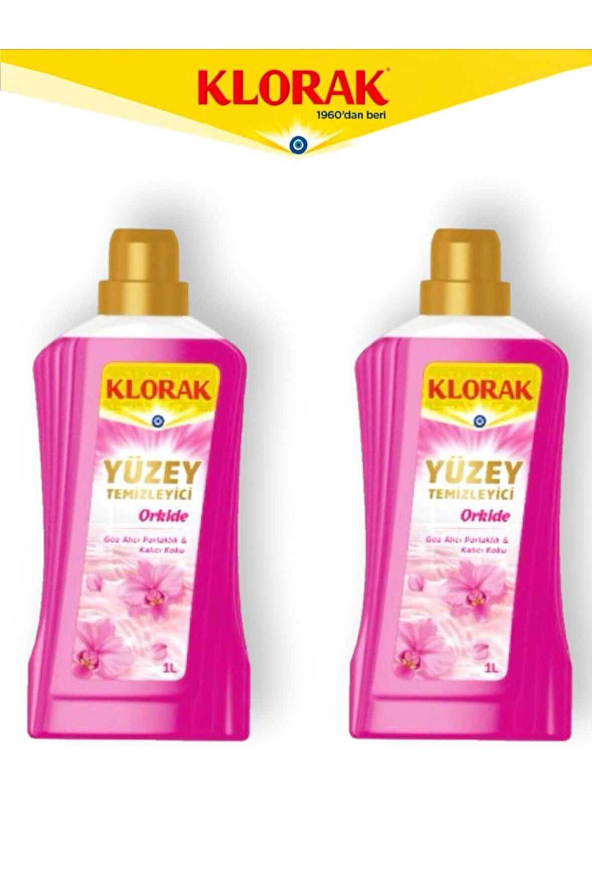 YÜZEY TEMİZLEYİCİ ORKİDE 1000 ML 2 Adet