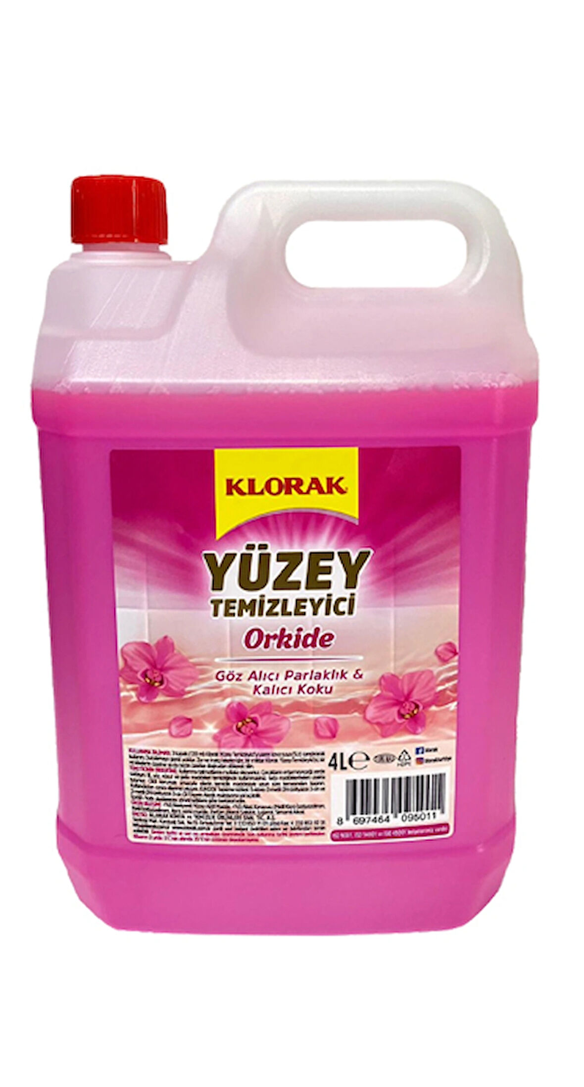 YÜZEY TEMİZLEYİCİ ORKİDE 4000 ML 2 Adet