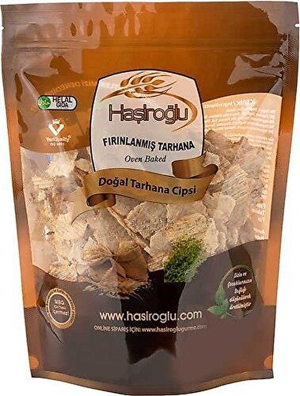 Haşiroğlu Fırınlanmış Doğal Tarhana Cips 450 g e