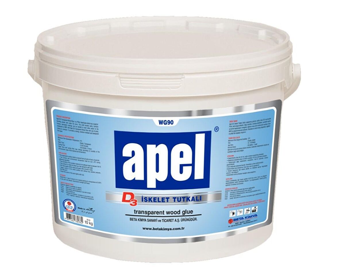 Apel D3 Süper İskelet Tutkalı 10 Kg