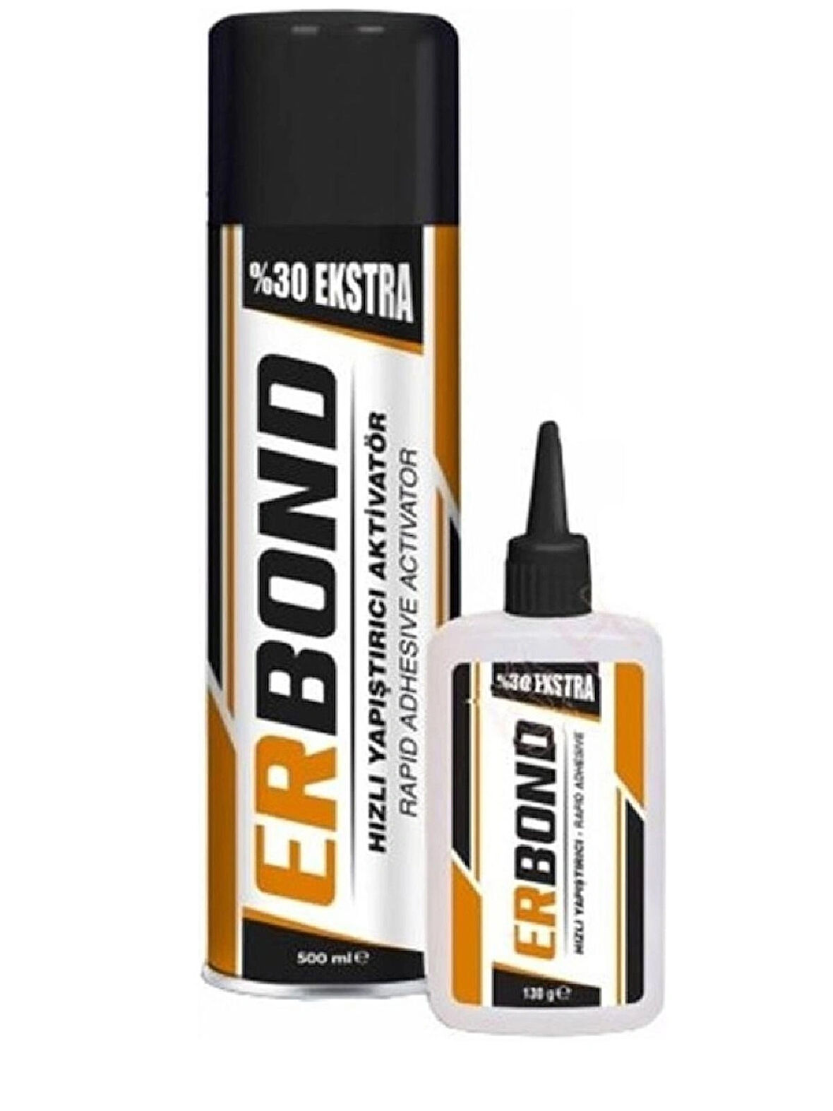 Erbond Hızlı Yapıştırıcı+Aktivatör (130 gr + 500 ml)