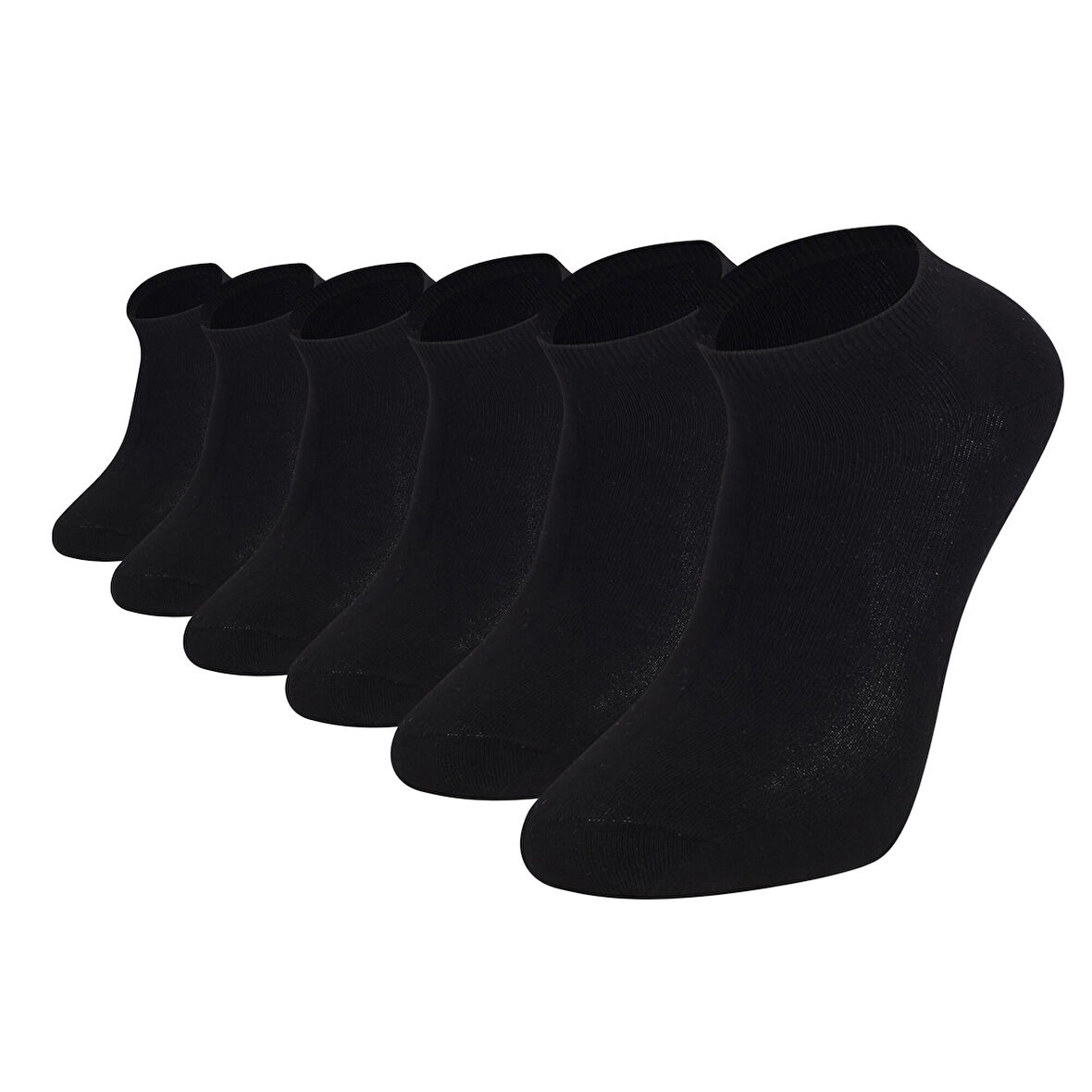 6 Lı Royam Bolero Bambu Erkek Dikişsiz Patik Çorap 41-45 No