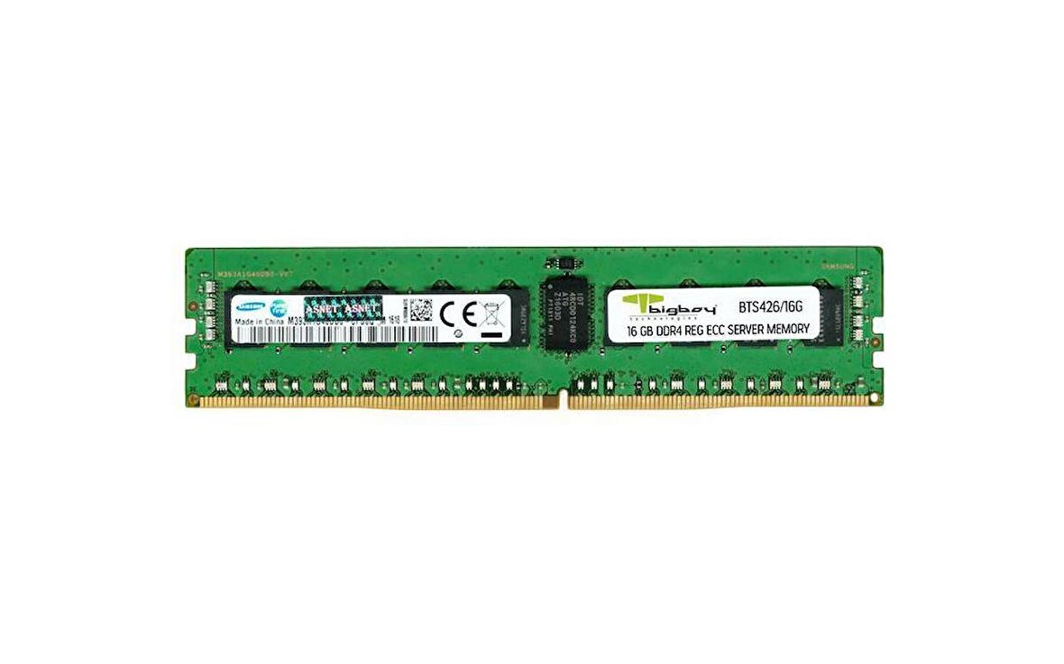 Bigboy BTS426/16G 16 GB DDR4 2666Mhz 1Rx4 CL19 ECC Registered Sunucu Bellek