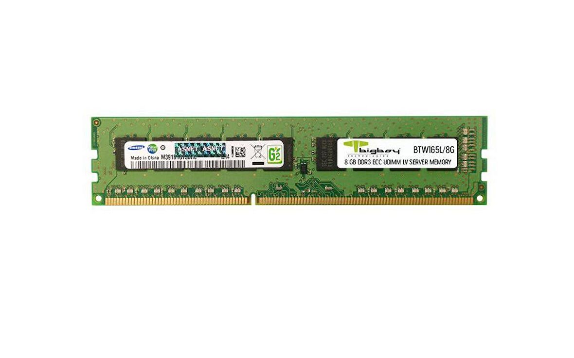 Bigboy BTW165L/8G 8 GB DDR3L 1600Mhz CL11 ECC Workstatıon Sunucu Bellek
