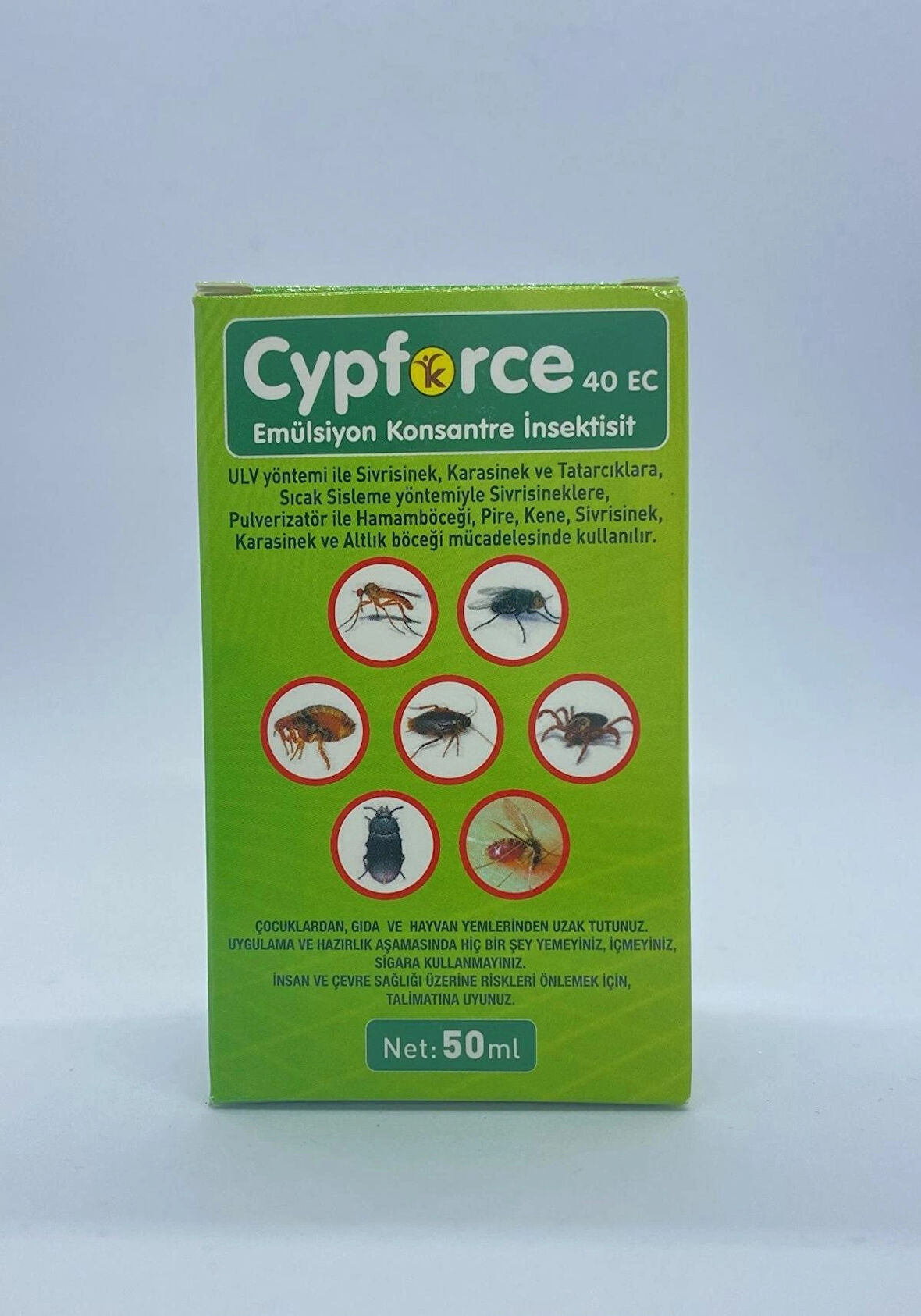 Cypforce Sinek Karınca Tahta Kurusu Hamam Böceği Temizleyici 50 ml