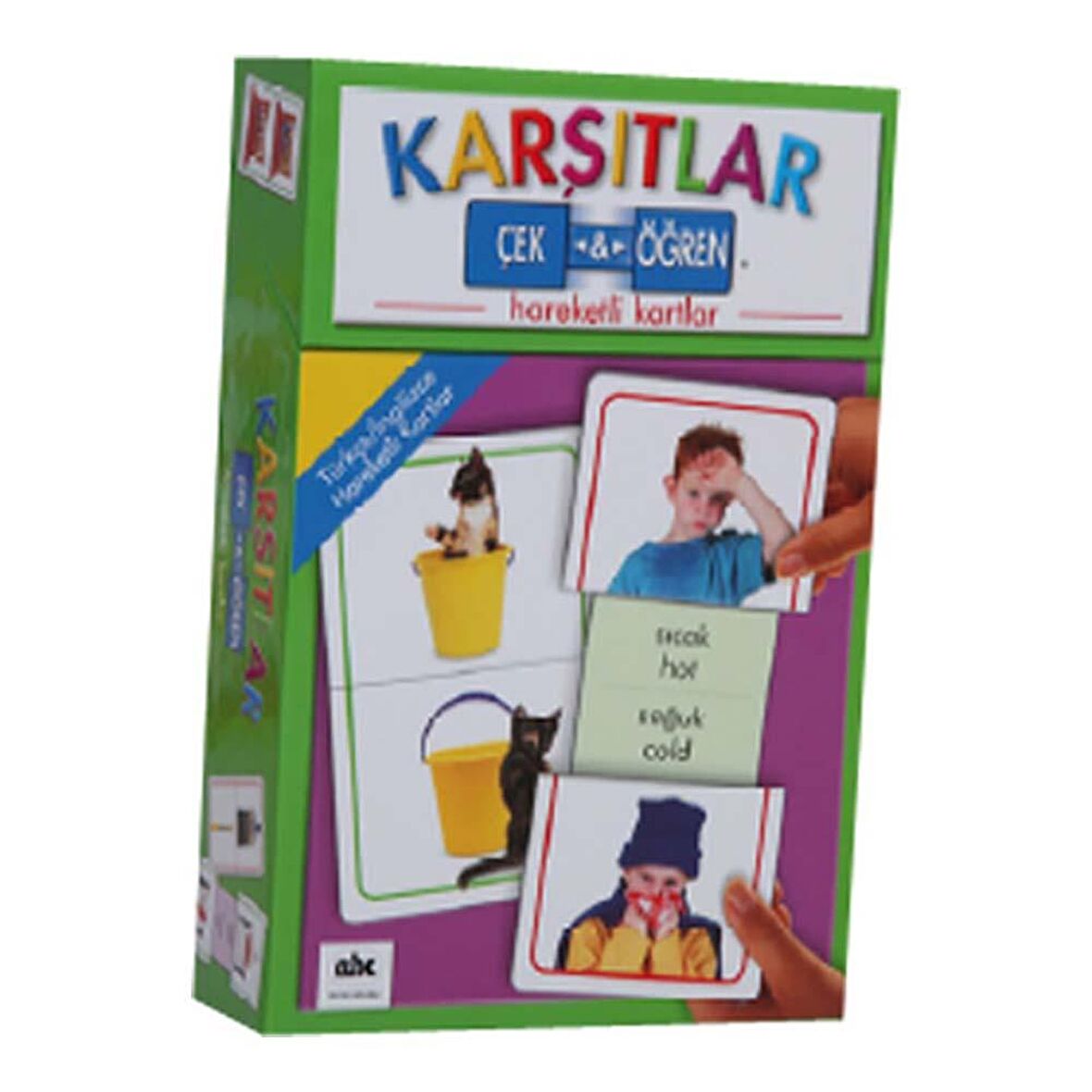 Çek Öğren Hareketli Kartlar Karşıtlar