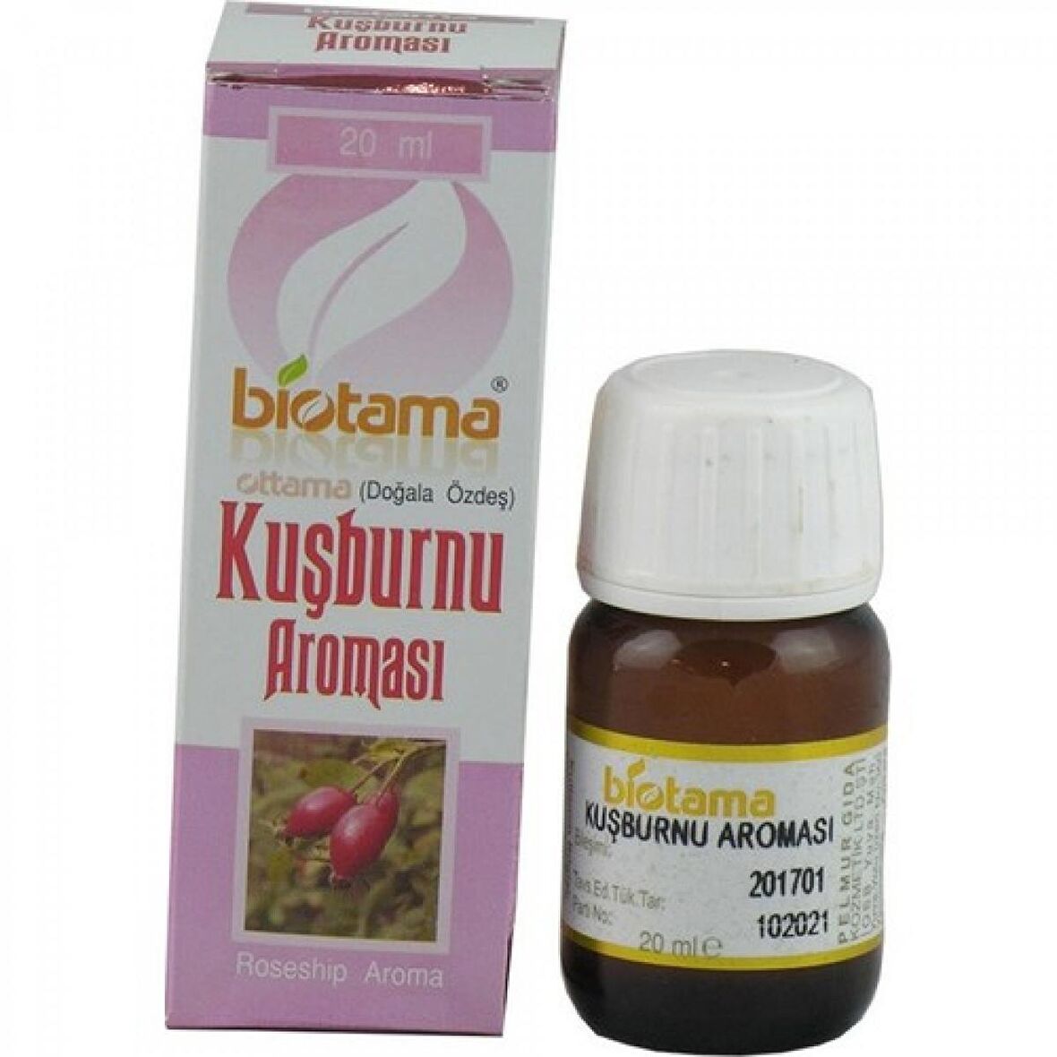 Biotama Kuşburnu Aroması 20ml ( Doğala Özdeş )