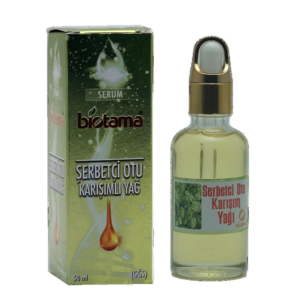 Biotama Şerbetçi Otu Yağlı Cilt & Göğüs Bakım Serumu 50 ml