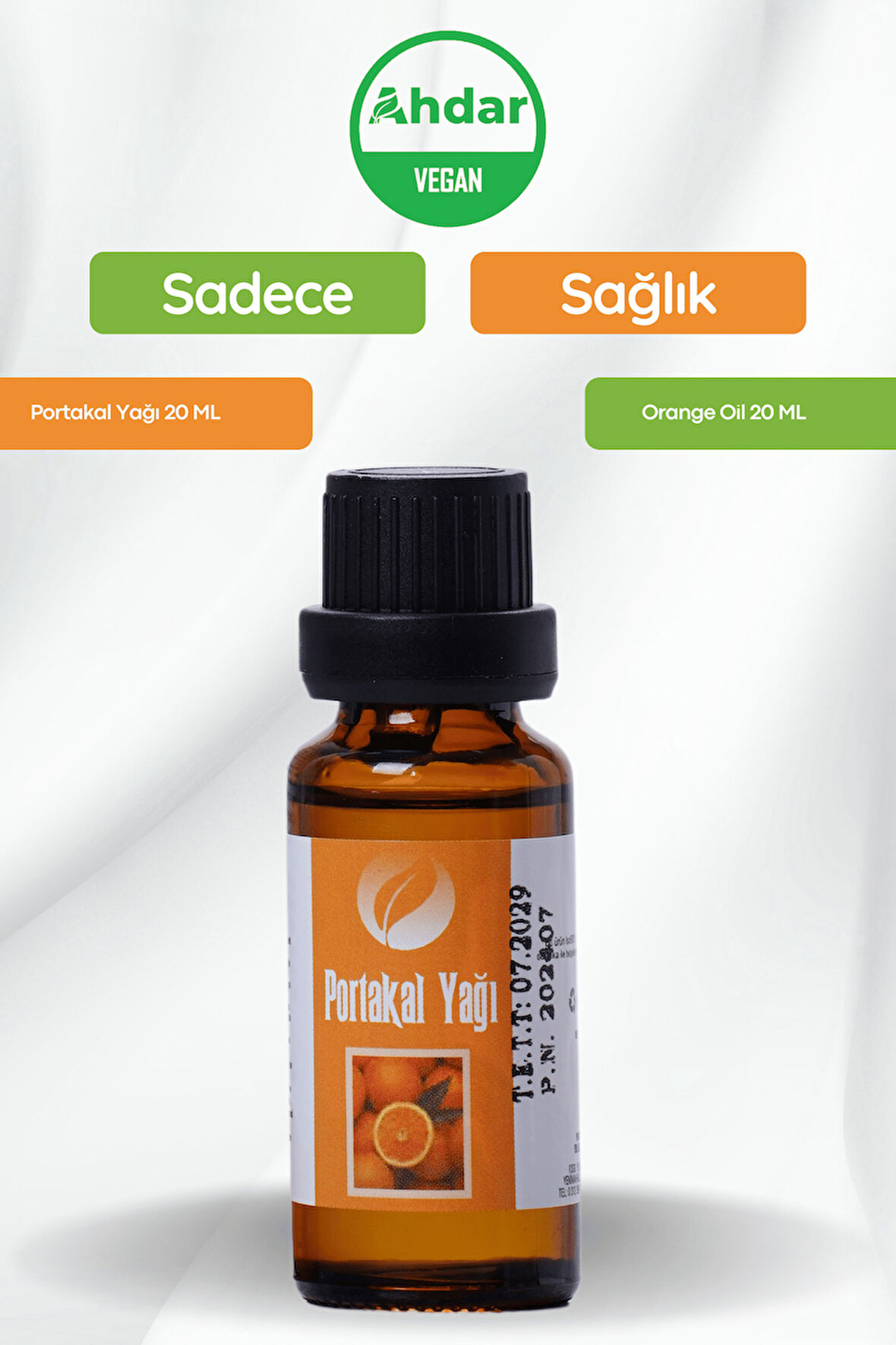 Ahdar 20 ML Portakal Yağı