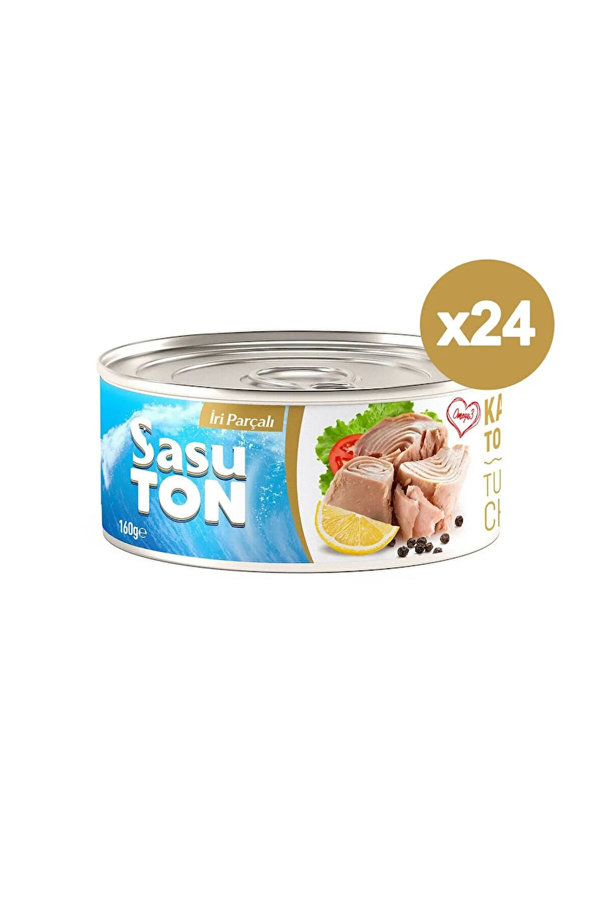 Blue Klasik Ton Balığı 24x160G İri Parçalı