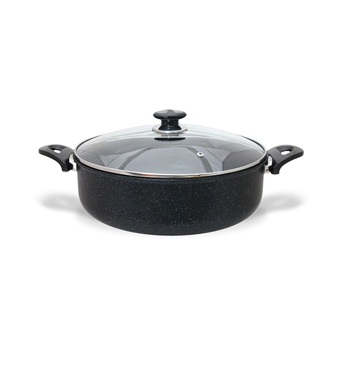 Gülsan Basık 32 Cm Elit Döküm Tencere