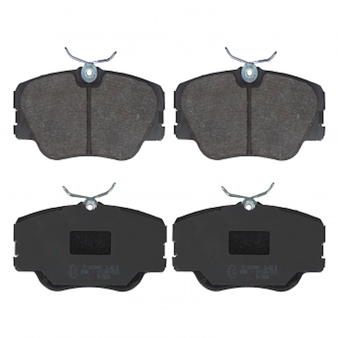 Mercedes Fren Balatası On W201 88>93 W124 88>93 S124 85>93 C124 93>97 A124 93>98 - Febi 16193