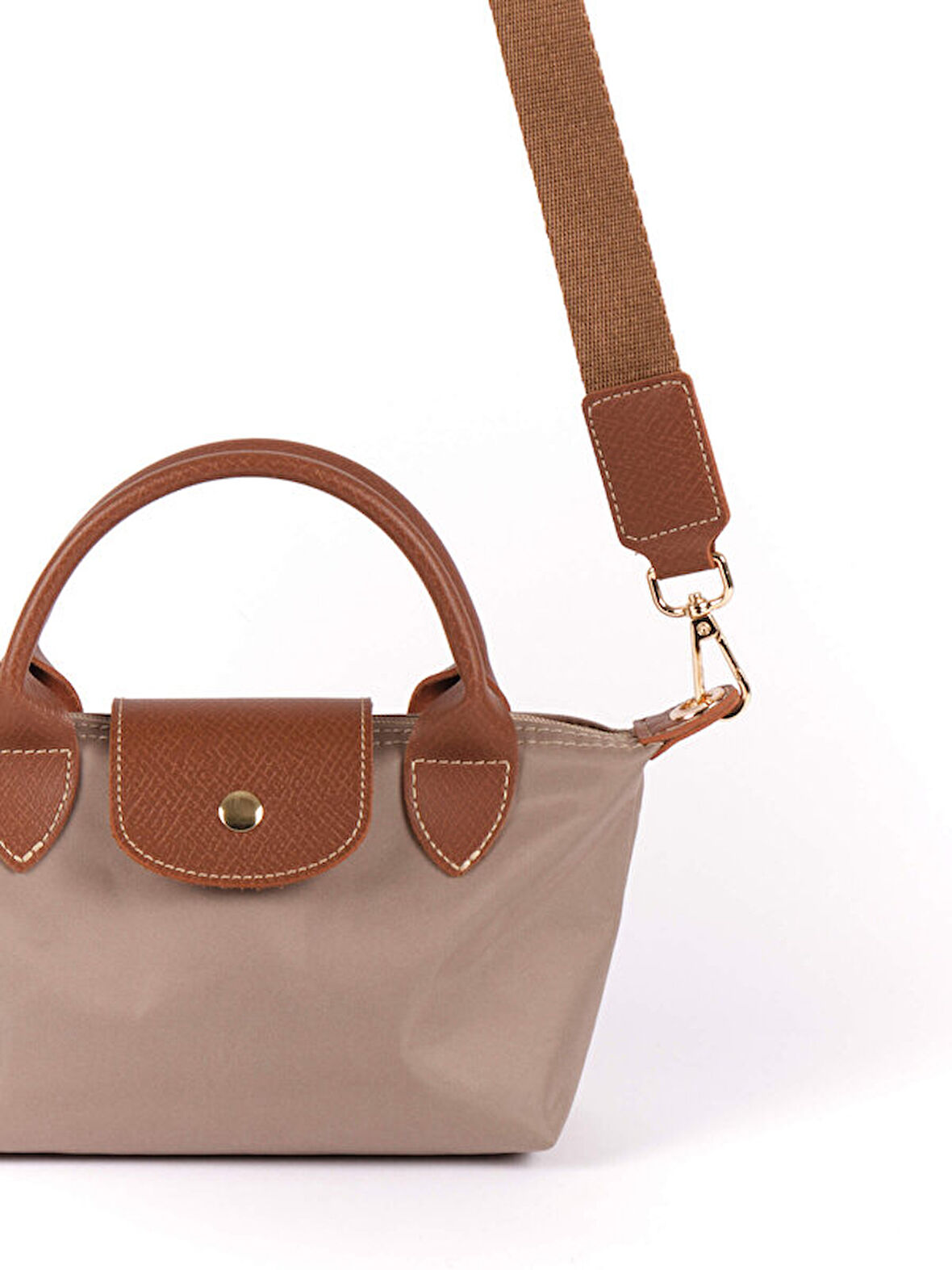 Suni Deri Kapaklı Tote Bag Çanta Küçük Boy S25CNT008