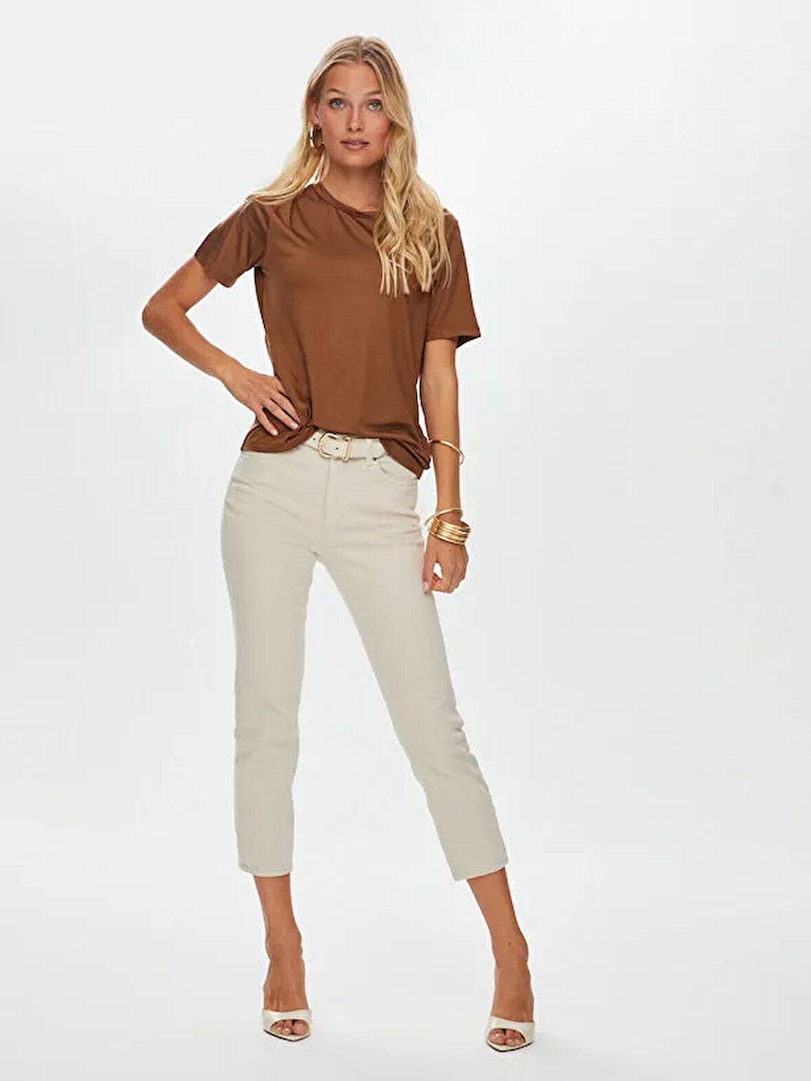 Yuvarlak Yaka Kısa Kol T-Shirt S25TSH002