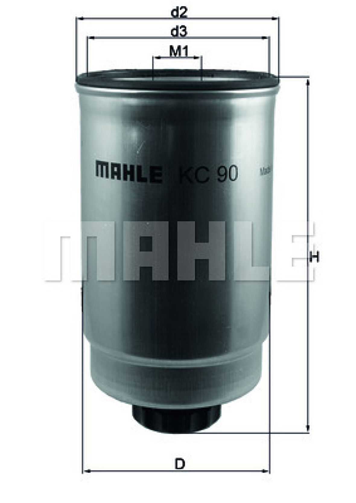 Ford Yakıt Filtresi - Yakıt Filtresi - Mhl Kc90