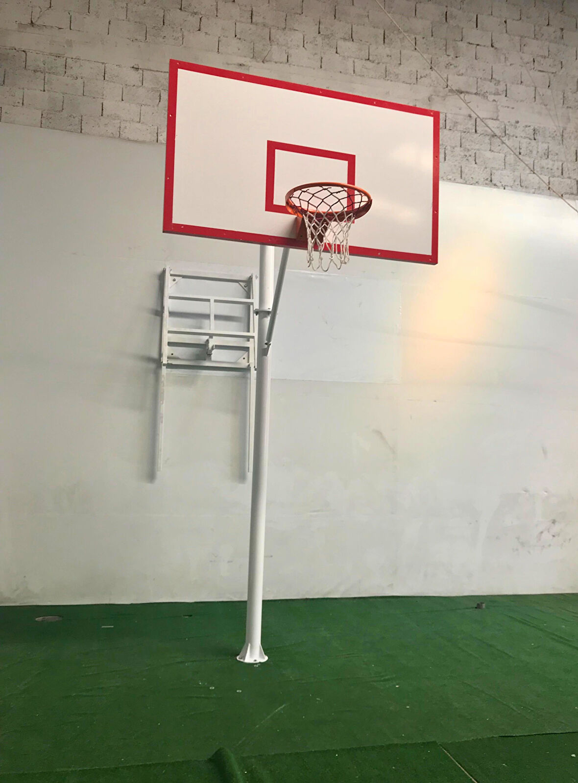 Standart Basketbol Potası Sabit Çember 105*180 Ahşap Panya