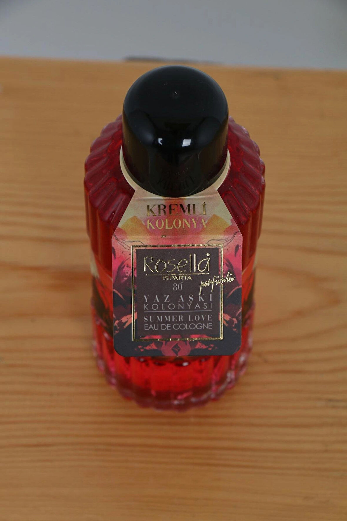 YAZ AŞKI PARFÜMLÜ KREMLİ CAM KOLONYA 220 ML
