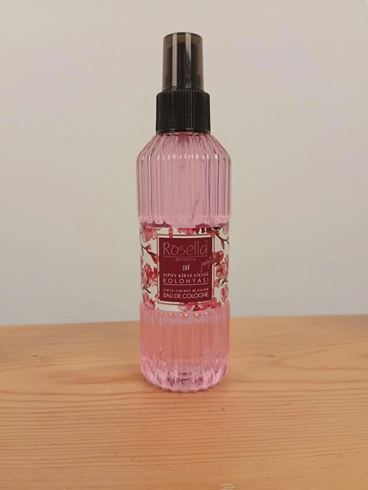 ROSELLA JAPON KİRAZ ÇİÇEĞİ PARFÜMLÜ KREM DOKULU KOLONYA 200 ML SPREY
