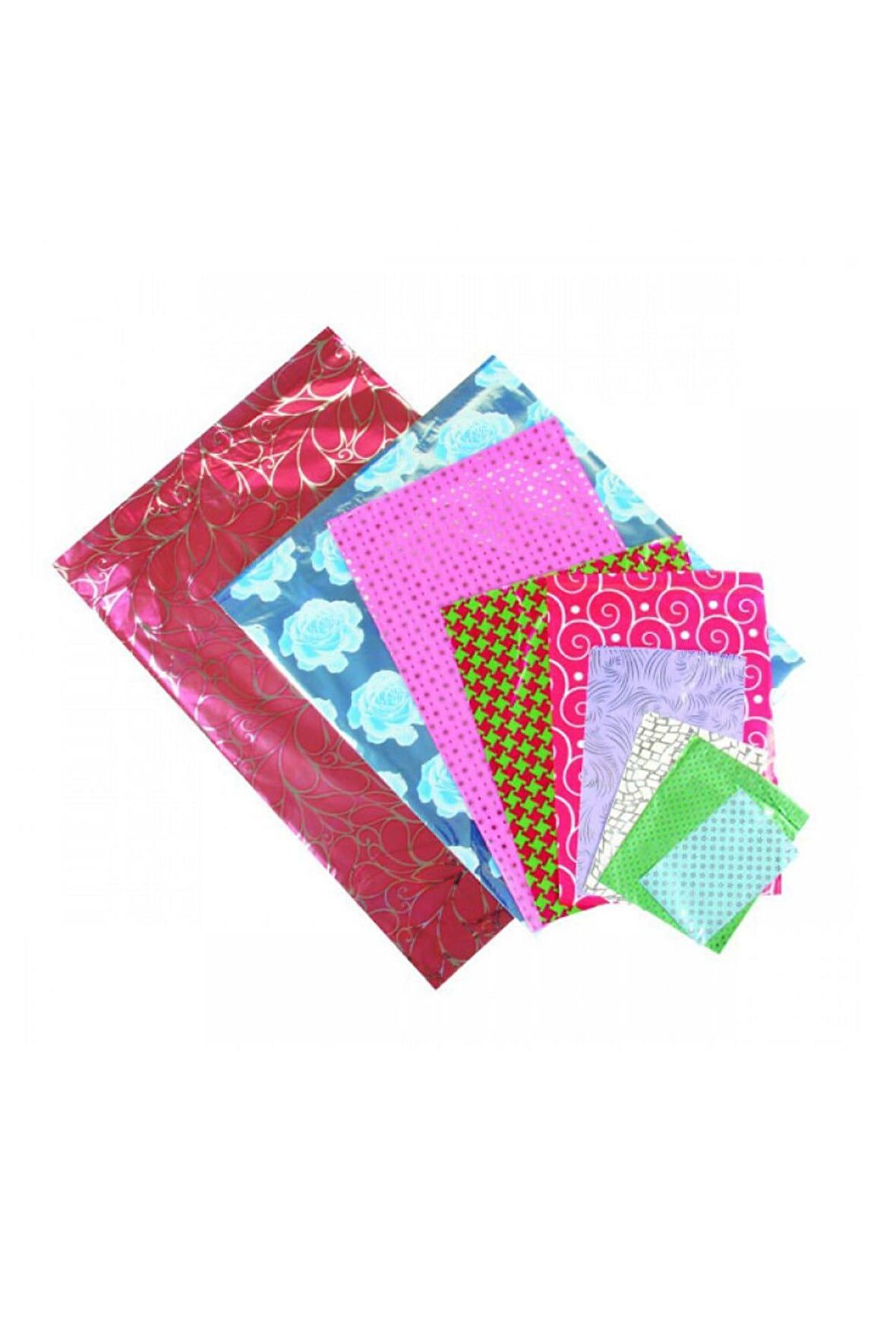 San Hazır Ambalaj Poşeti Metalize Yapışkanlı 100 LÜ 25x35