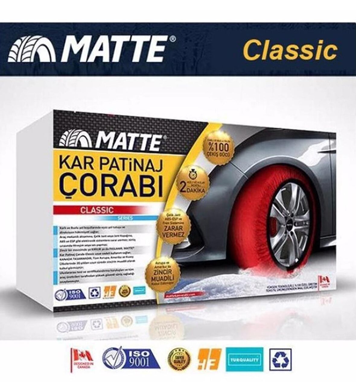 MATTE KAR PATİNAJ ÇORABI CLASSIC