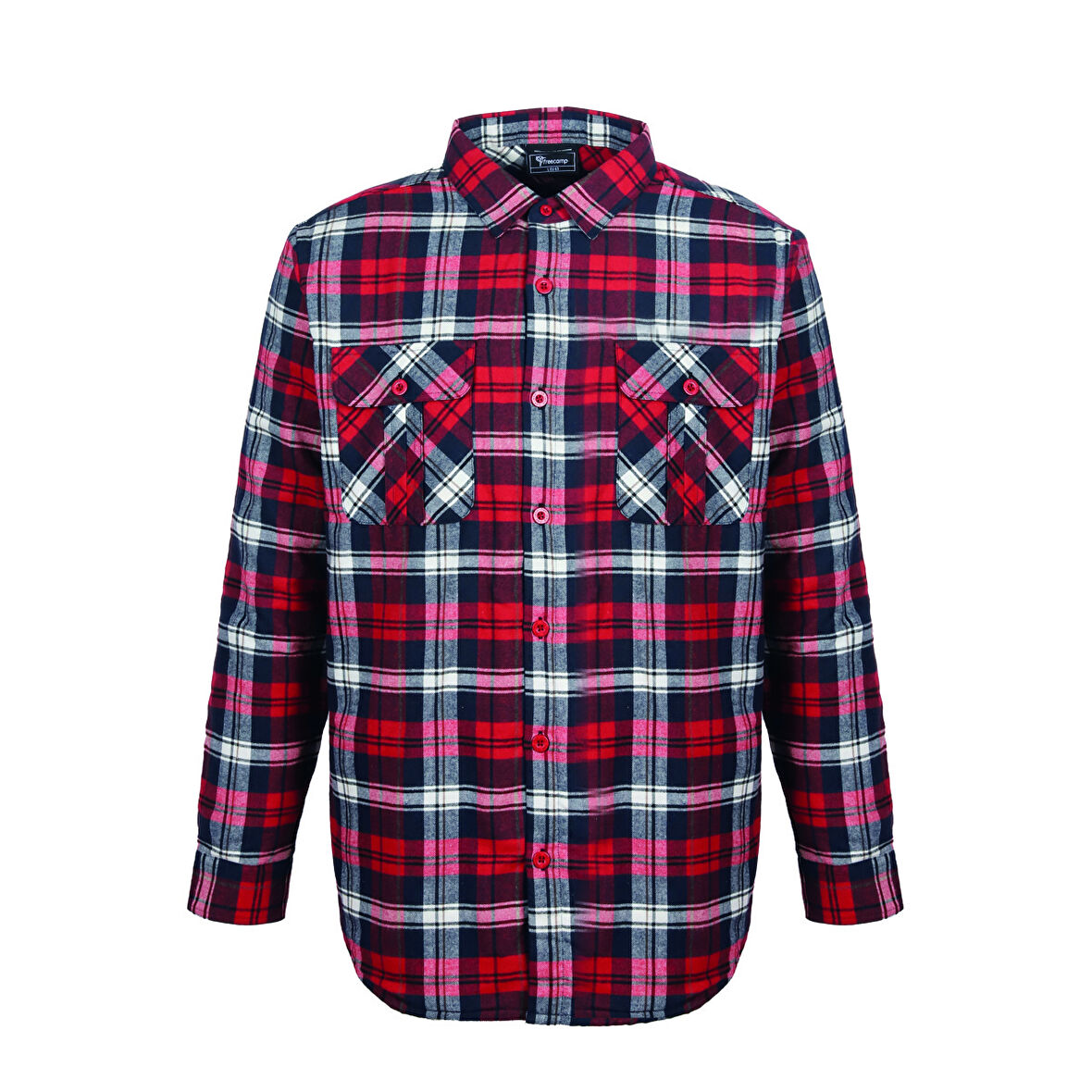 FreeCamp Lumberjack Gömlek-KIRMIZI