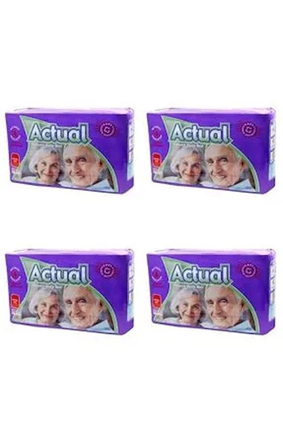 4'lü Actual Large Beden Yetişkin Hasta Bezi 30x4 120 adet