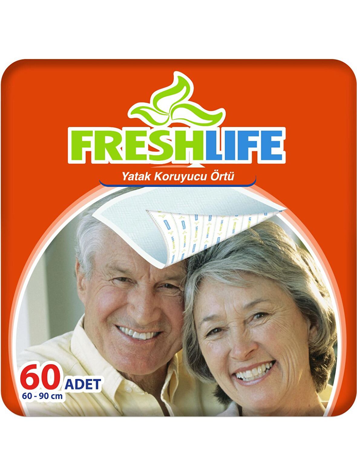 Freshlife Yatak Koruyucu Örtü 60x90 cm 30x2 (60 Adet)