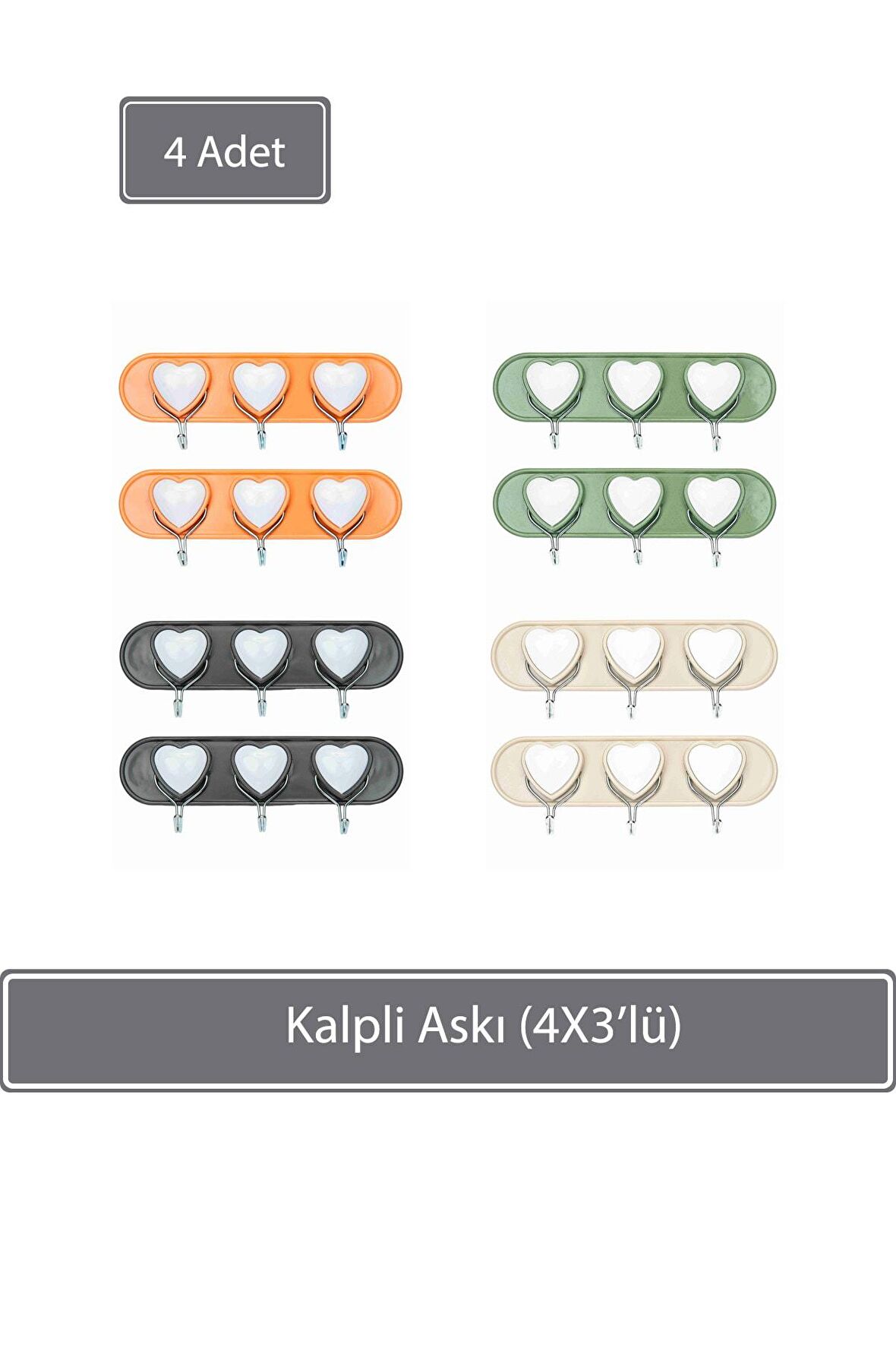 Kalpli Askı (4x3 Lü)