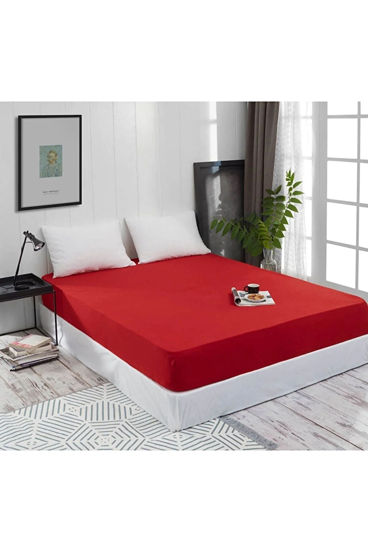 Çift Kişilik Lastikli Kumaş Çarşaf