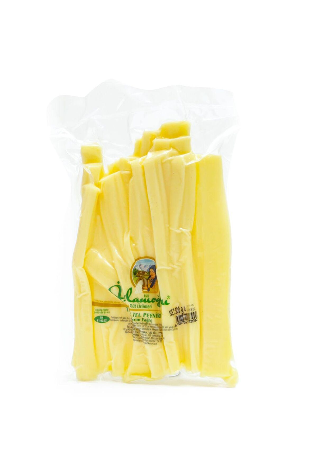İSLAMOĞLU YARIM YAĞLI TAZE TELLİ PEYNİR (VAKUMLU) - 500 gr
