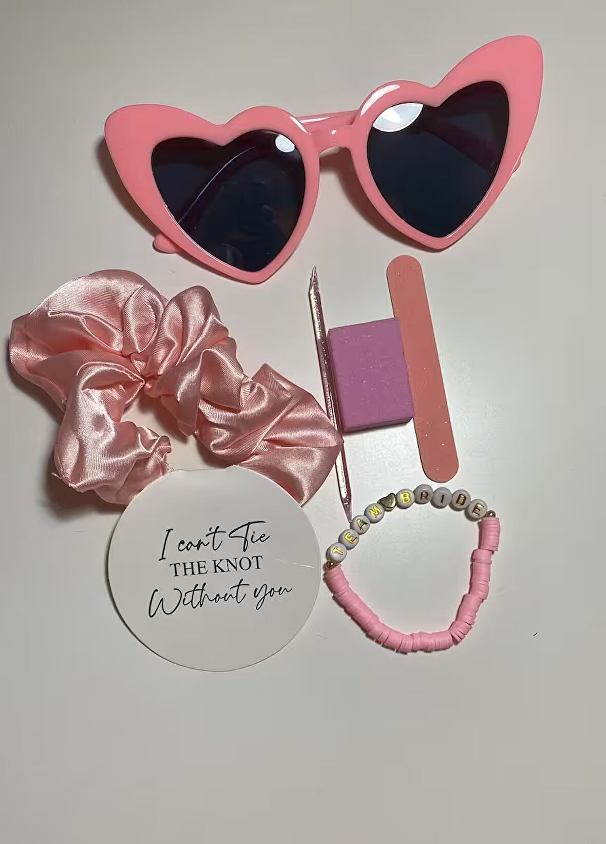 Bride To Be Gelin Ve Nedime Seti ( Gözlük - Toka - Bileklik 