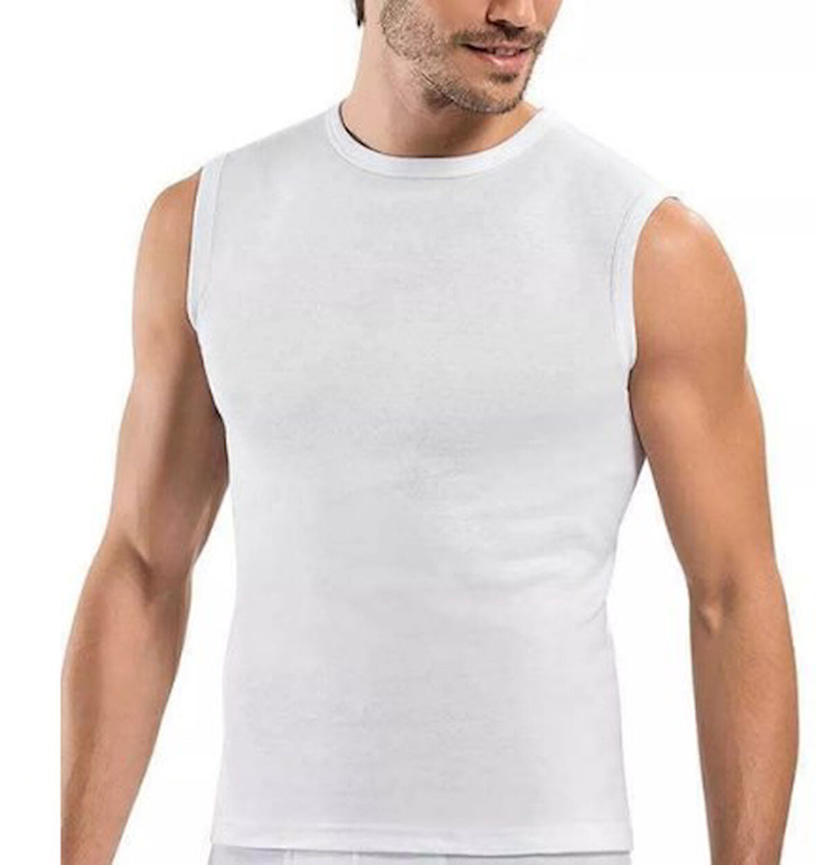 Tutku Erkek Ribana Spor Fanila 0108 6'lı Paket