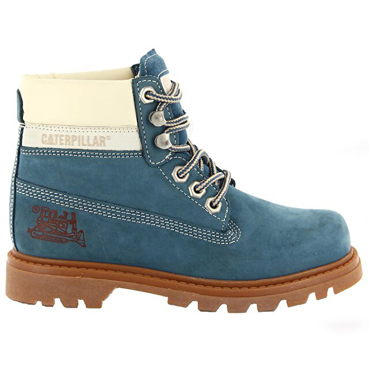 CAT  Unisex Günlük Bot COLORADO-DARK-BLUE-WHITE Mavi