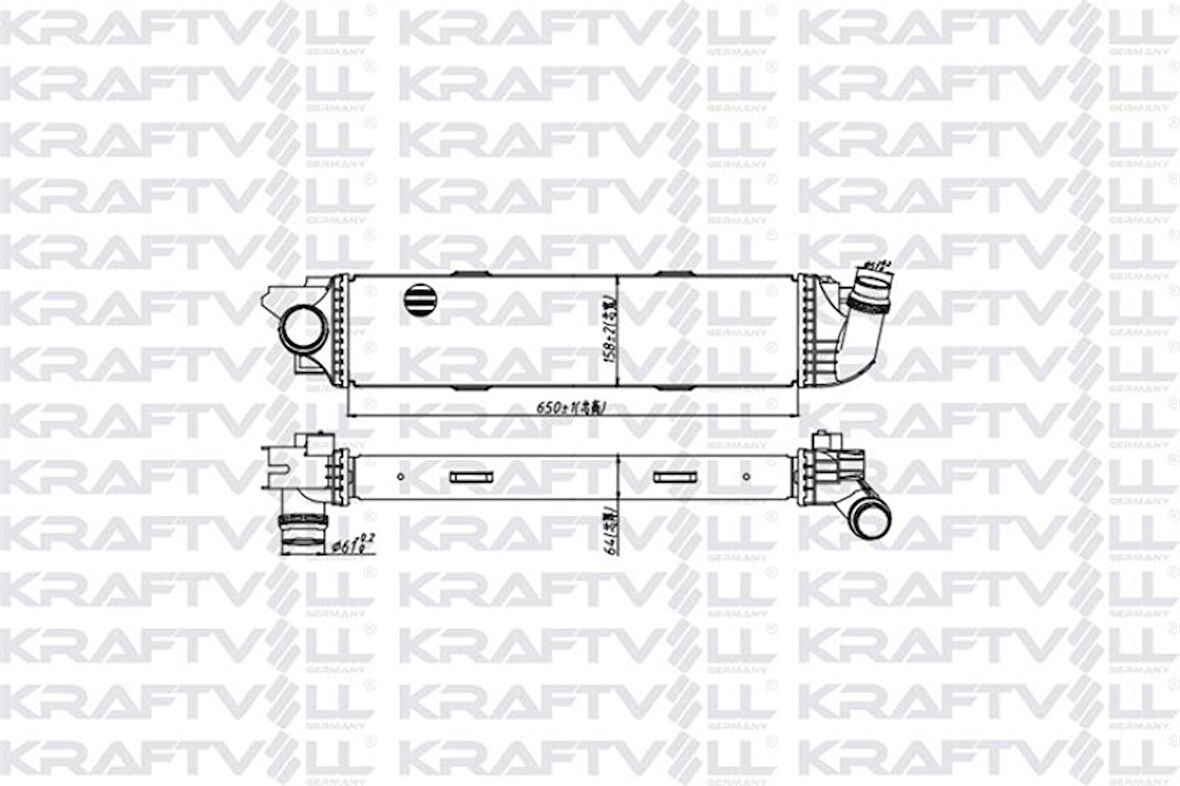 Renault Turbo Radyatoru Nissan Nv300 Vivaro Traffıc III 1.6 Cdti 14> Nv300 - Kraftvoll 80900101
