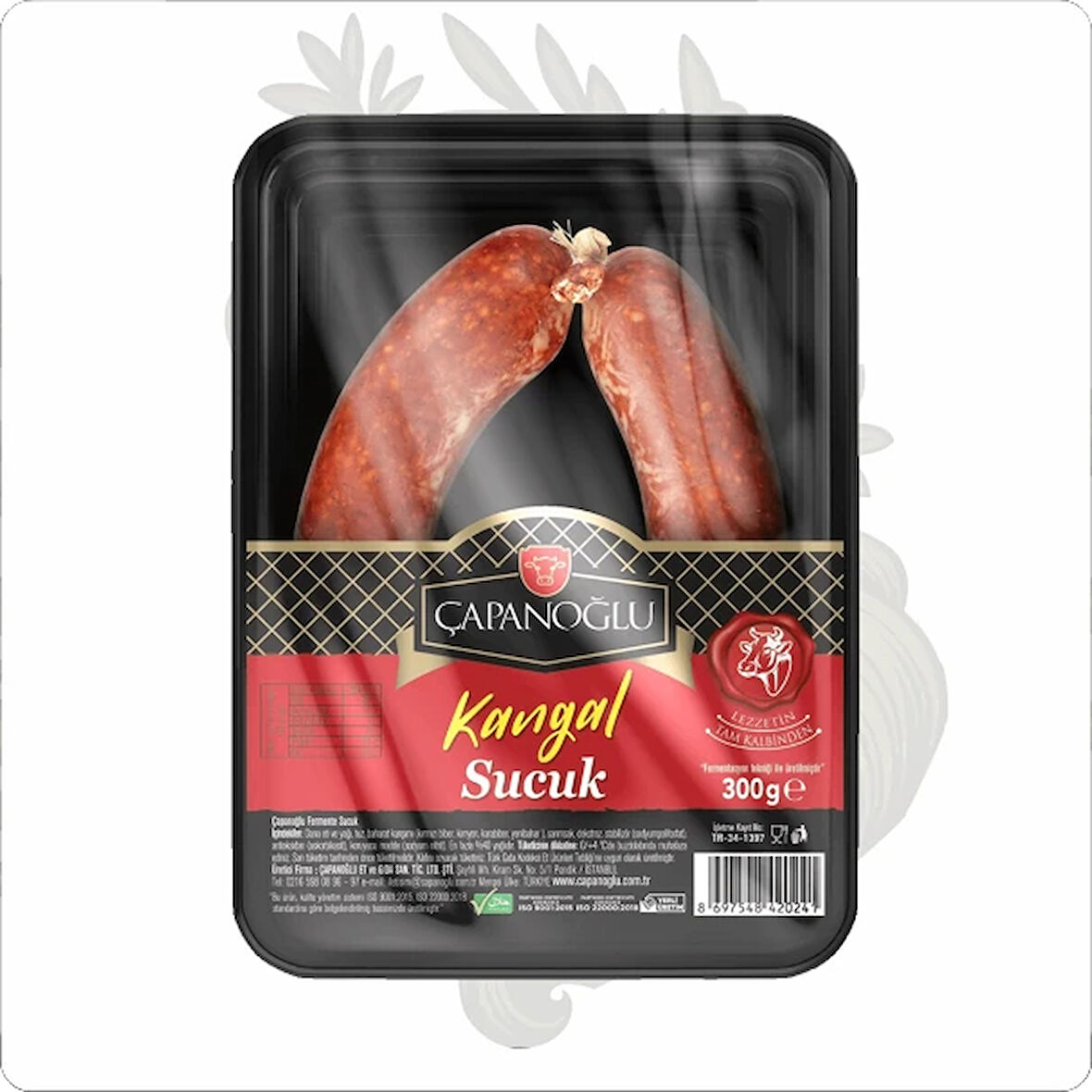 ÇAPANOĞLU 300 GR KANGAL SUCUK