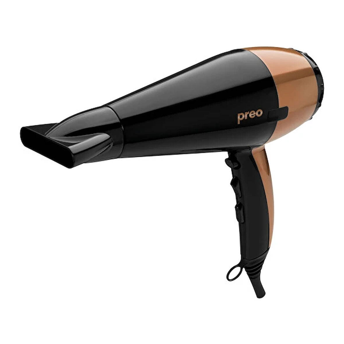Preo Phd09 1900w Siyah Bakır Saç Kurutma Makinesi