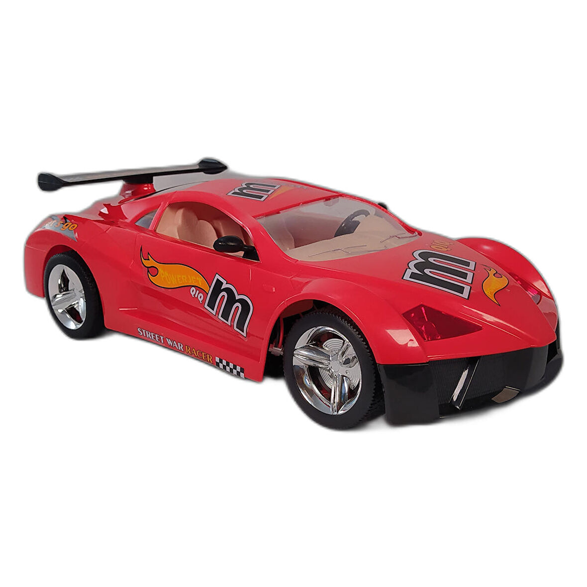 Famous Car 1:12 Uzaktan Kum. Şarjlı Pilli Oyuncak Red Araba 35cm