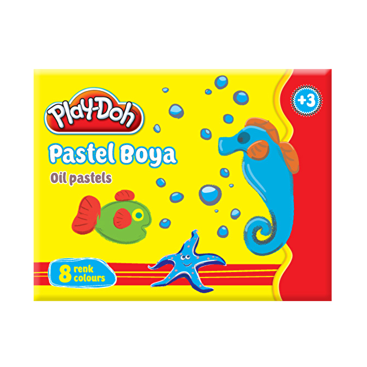 Play-Doh Pastel Boya 8 Renk PLAY-PA001