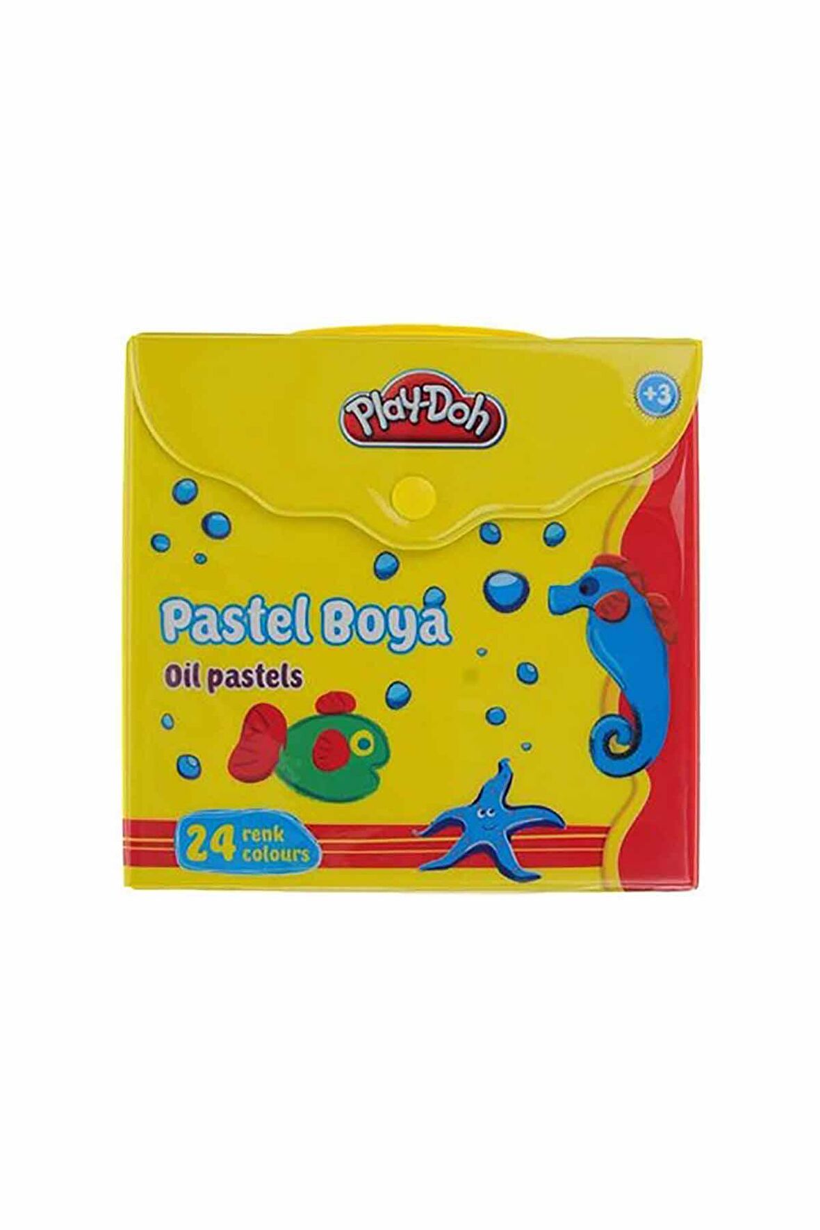 Play-Doh Çantalı Pastel Boya 24 Renk