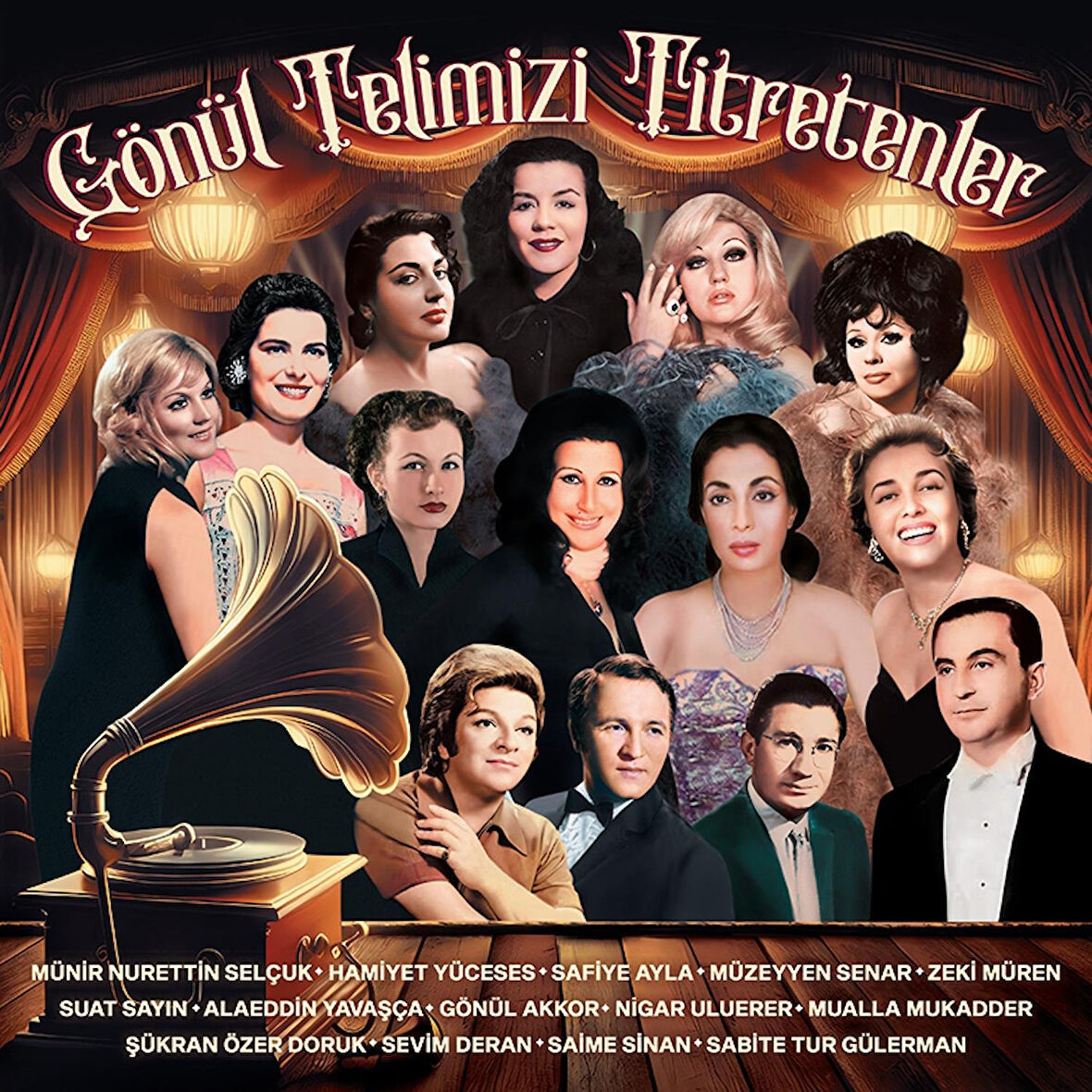 Gönül Telimizi Titretenler Çeşitli Sanatçılar - Plak