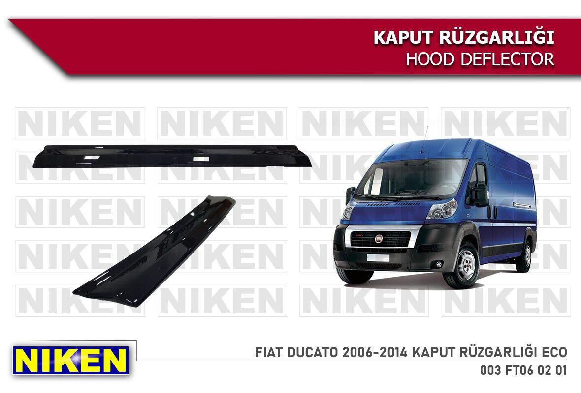 Fiat ducato kaput rüzgarlığı koruyucu 2006 / 2014