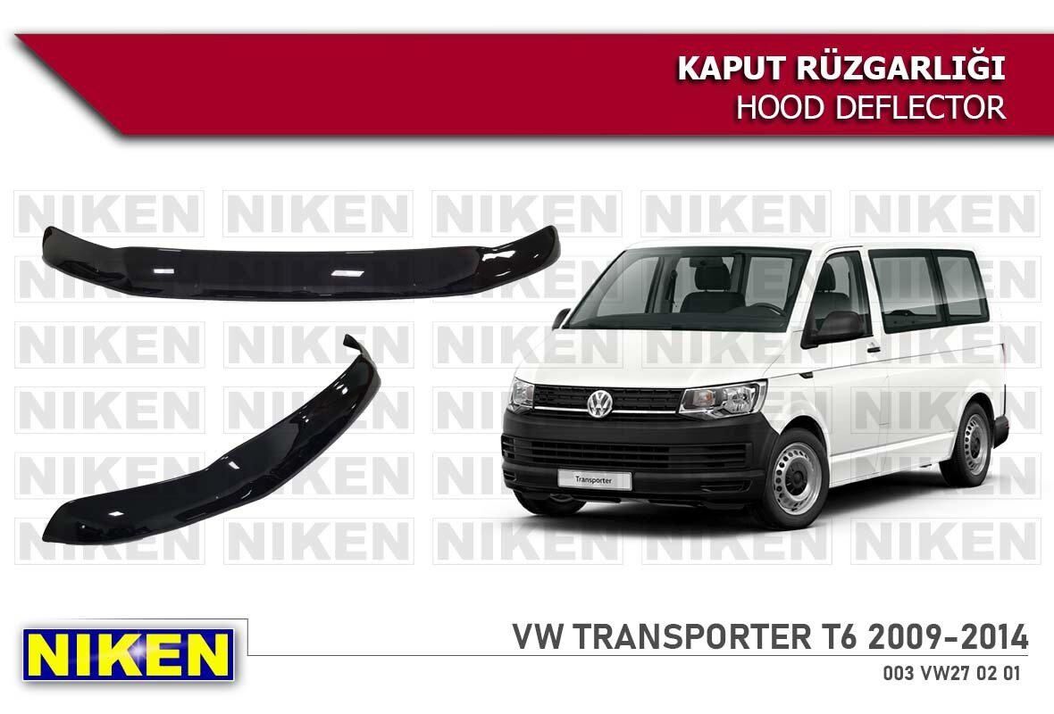 Vw transporter t6 kaput rüzgarlığı koruyucu 2009 / 2014