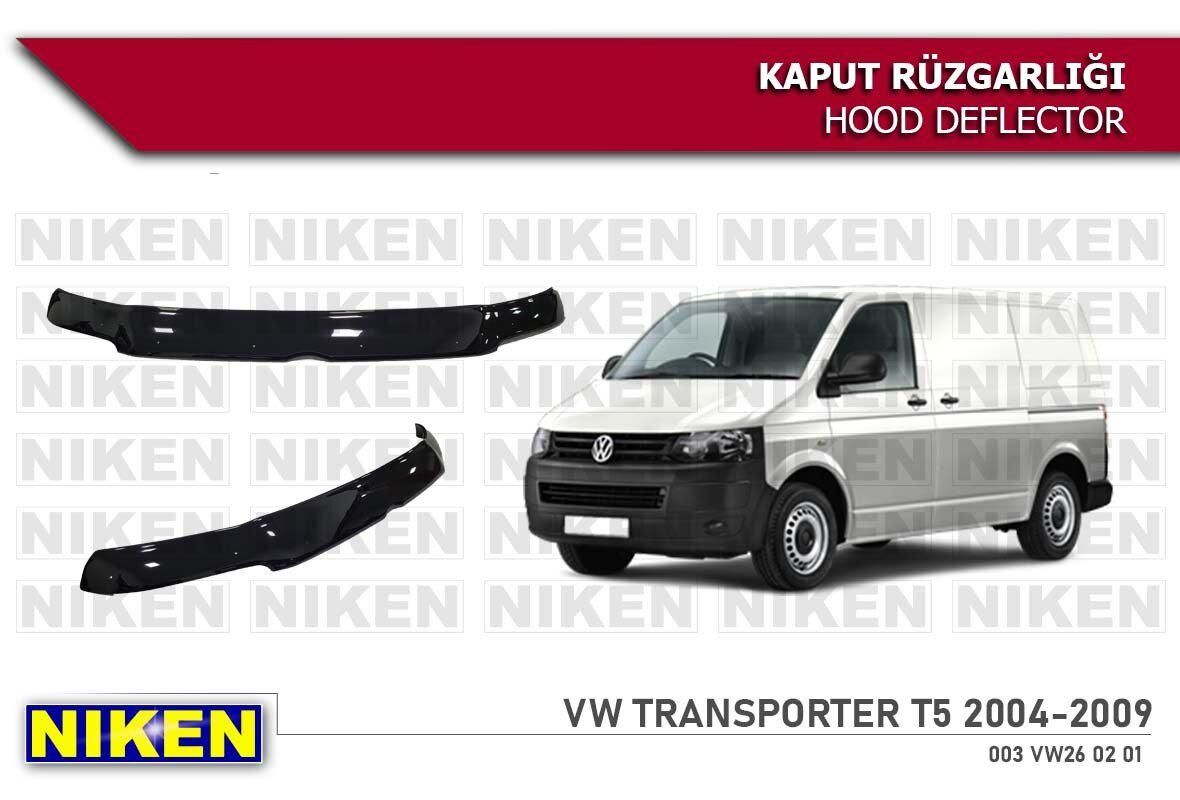 Vw transporter t5 kaput rüzgarlığı koruyucu 2004 / 2009