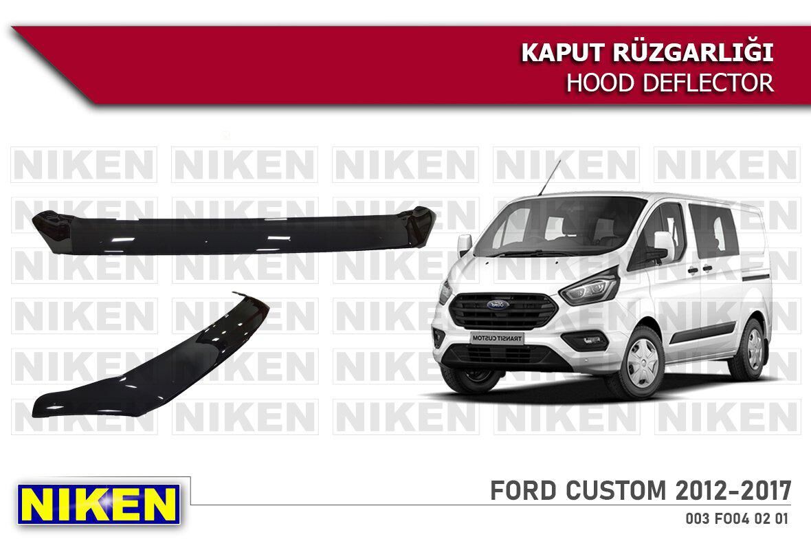 Ford custom kaput rüzgarlığı koruyucu 2012 / 2017